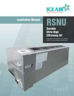 PTAC: RSNU - Installation Manual