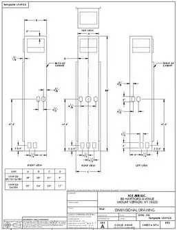 WSHP: VSHPGE Dimensional Drawing