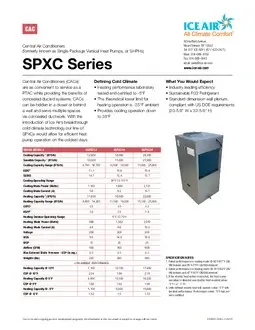 SPXC Product Sheet
