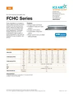 FCHC Product Sheet