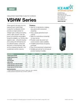VSHW Product Sheet