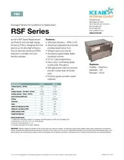 RSF Product Sheet