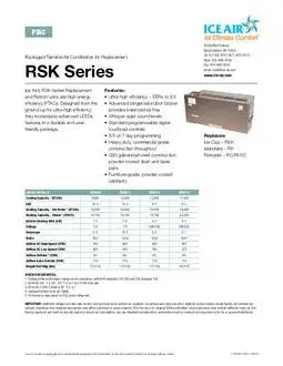 RSK Product Sheet