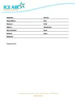 PTAC: RSNU – Submittal